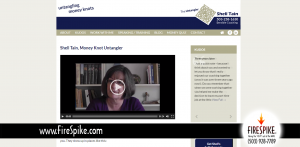 Money Coach Shell Tain's new website by FireSpike LLC