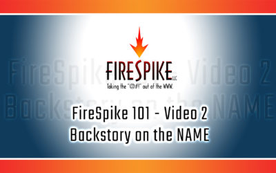 FireSpike 101, Video 2 – Backstory on the NAME